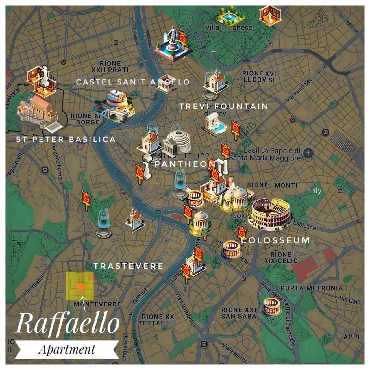 Appartement Raffaello Rome